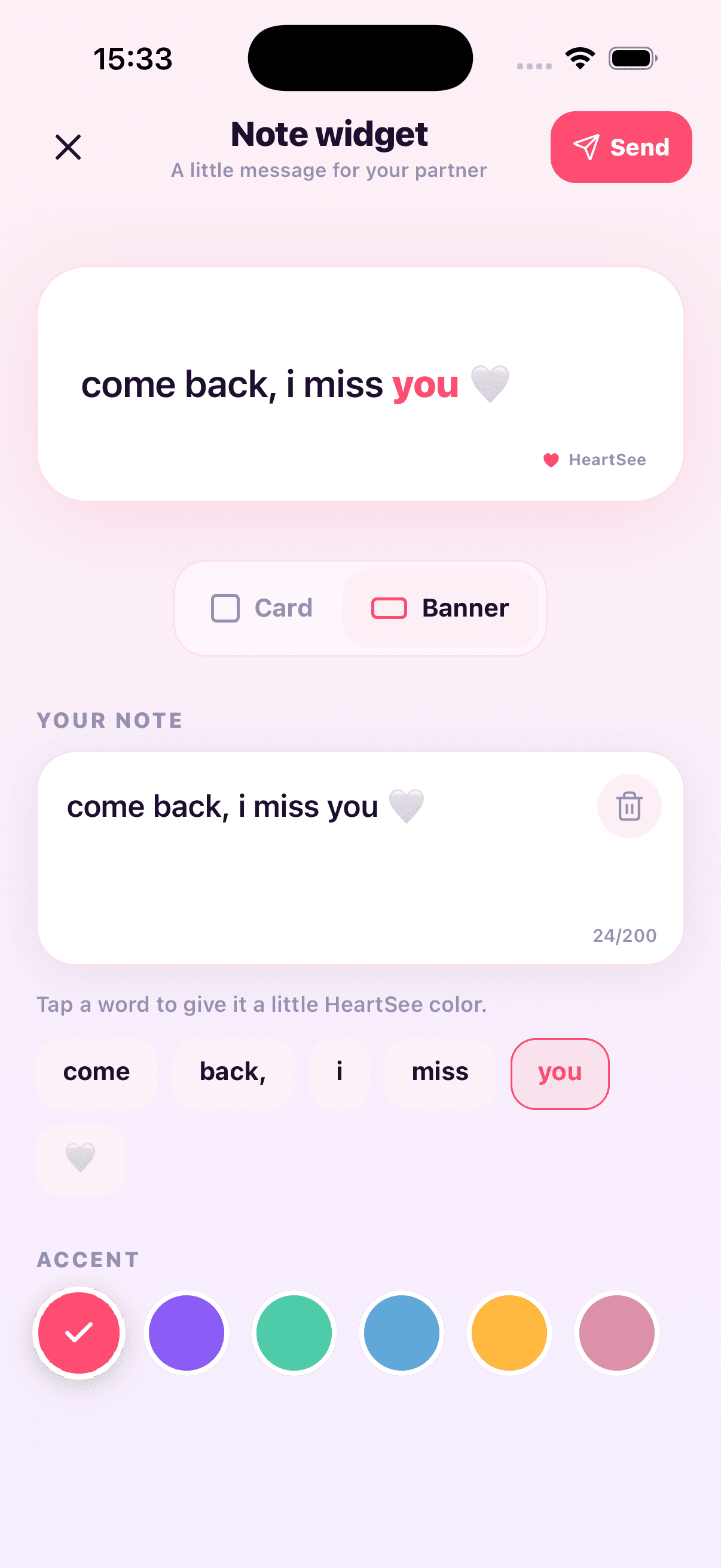 HeartSee note widget composer
